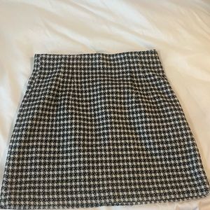 Black and white skirt
